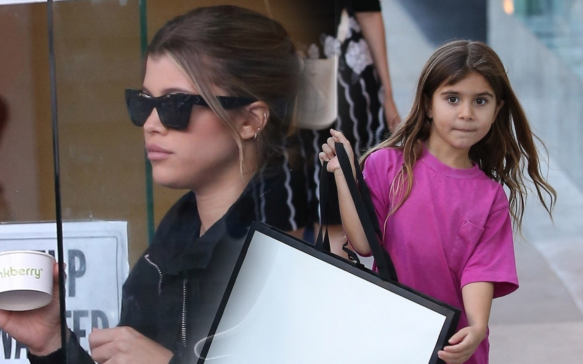 Penelope Disick (6 l.) w butach za 1,5 tysiąca spaceruje z torbą Gucci (ZDJĘCIA)