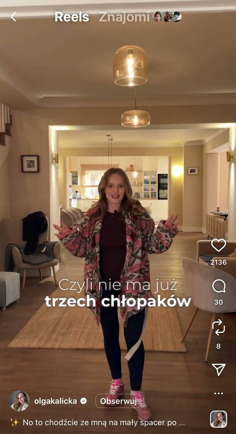 Olga Kalicka ujawnia NOWE wnętrza domu “Rodzinki.pl”! Jest przytulnie i na bogato! (FOTO)