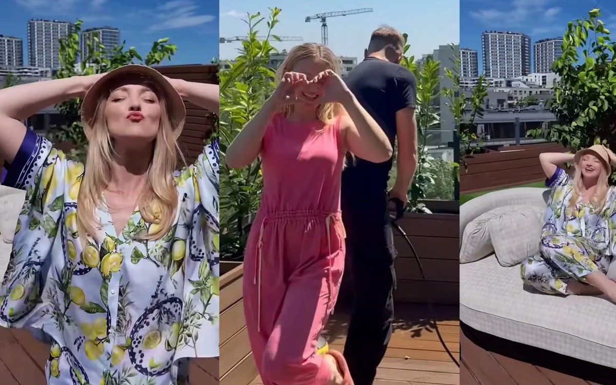 Barbara Kurdej-Szatan szykuje taras na lato w swoim apartamencie za 2,5 mln. Robi wrażenie