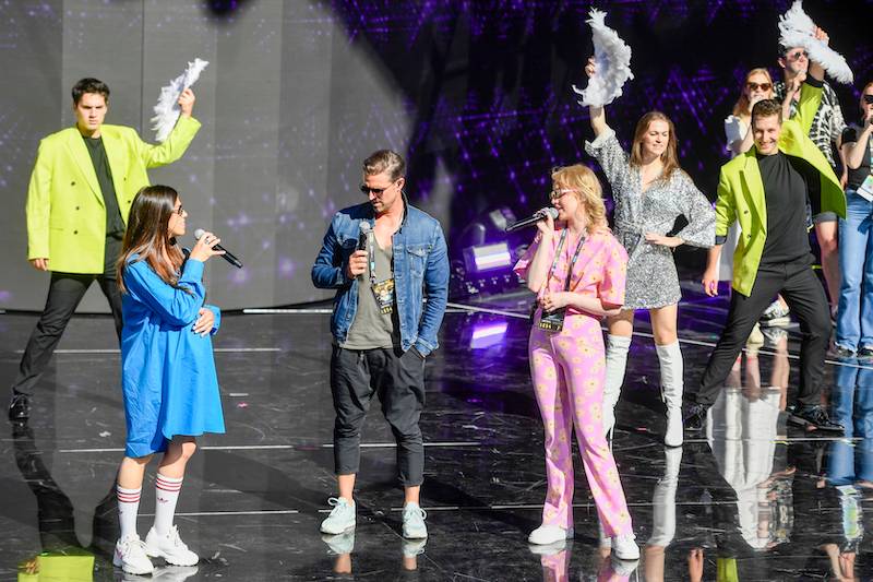 Próby do 59. KFPP w Opolu. Chudziutka Katarzyna Cichopek, odmieniona Wyszkoni, Steczkowska jak zwykle POWALA