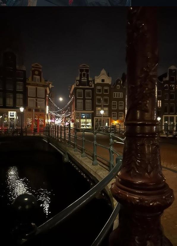 Daniel Martyniuk w Amsterdamie, fot.: Instagram