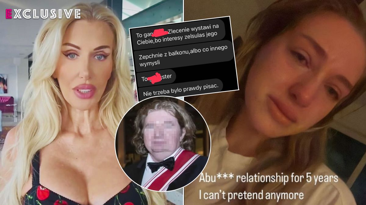 Aneta Glam o byłym partnerze Caroline Derpieński: "Jest niebezpieczny"