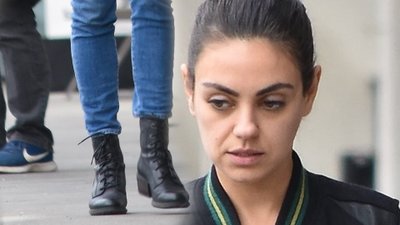 Mila Kunis chudnie, bo nie ma dla siebie czasu? (ZDJĘCIA)