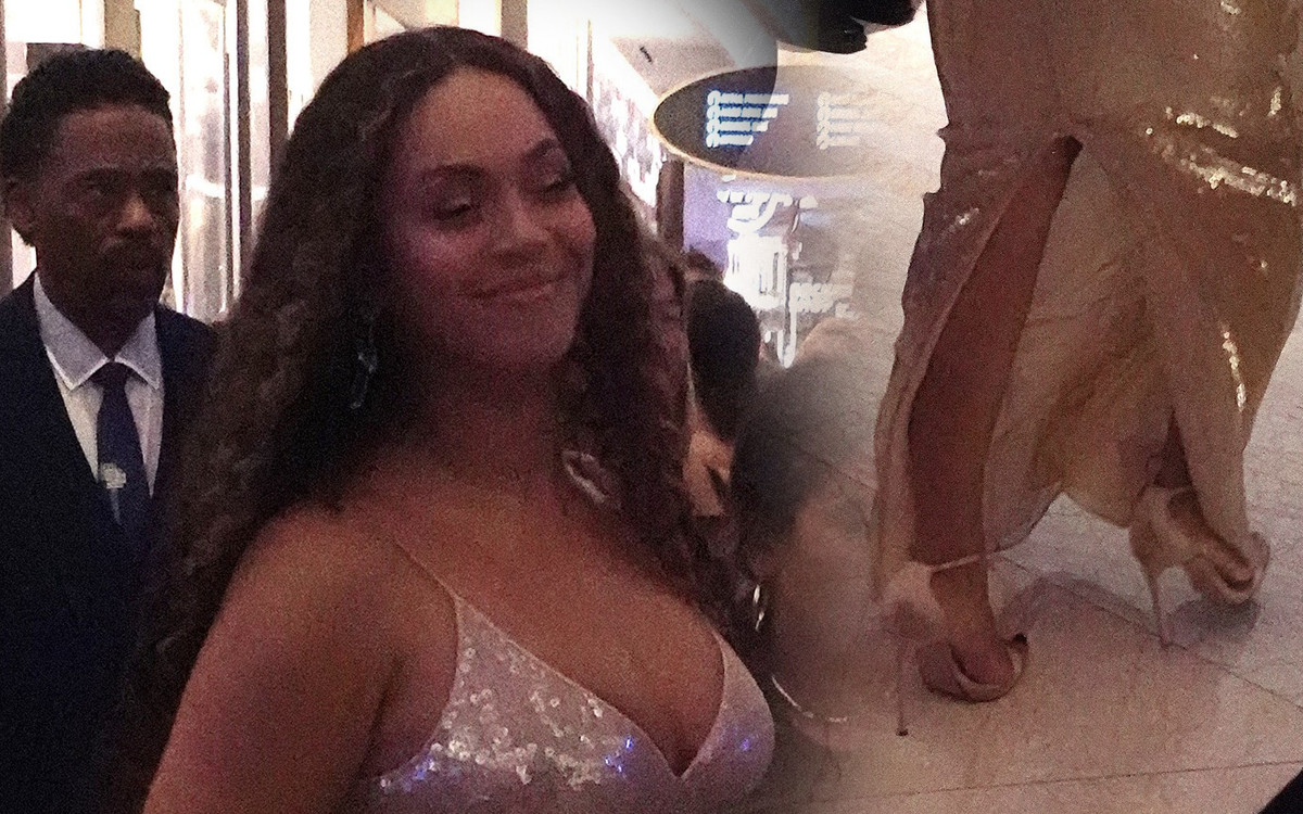 OBŁĘDNA Beyonce na prywatnej gali. Pokazała swoje seksowne krągłości (ZDJĘCIA)