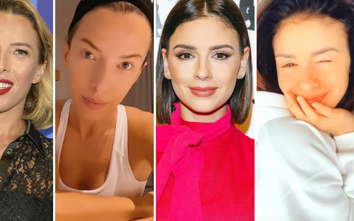 W czasie kwarantanny dały odpocząć skórze. Tak celebrytki wyglądają BEZ MAKIJAŻU