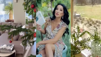 Obłędne wnętrza willi Justyny Steczkowskiej. Tu biel i złoto rządzi!