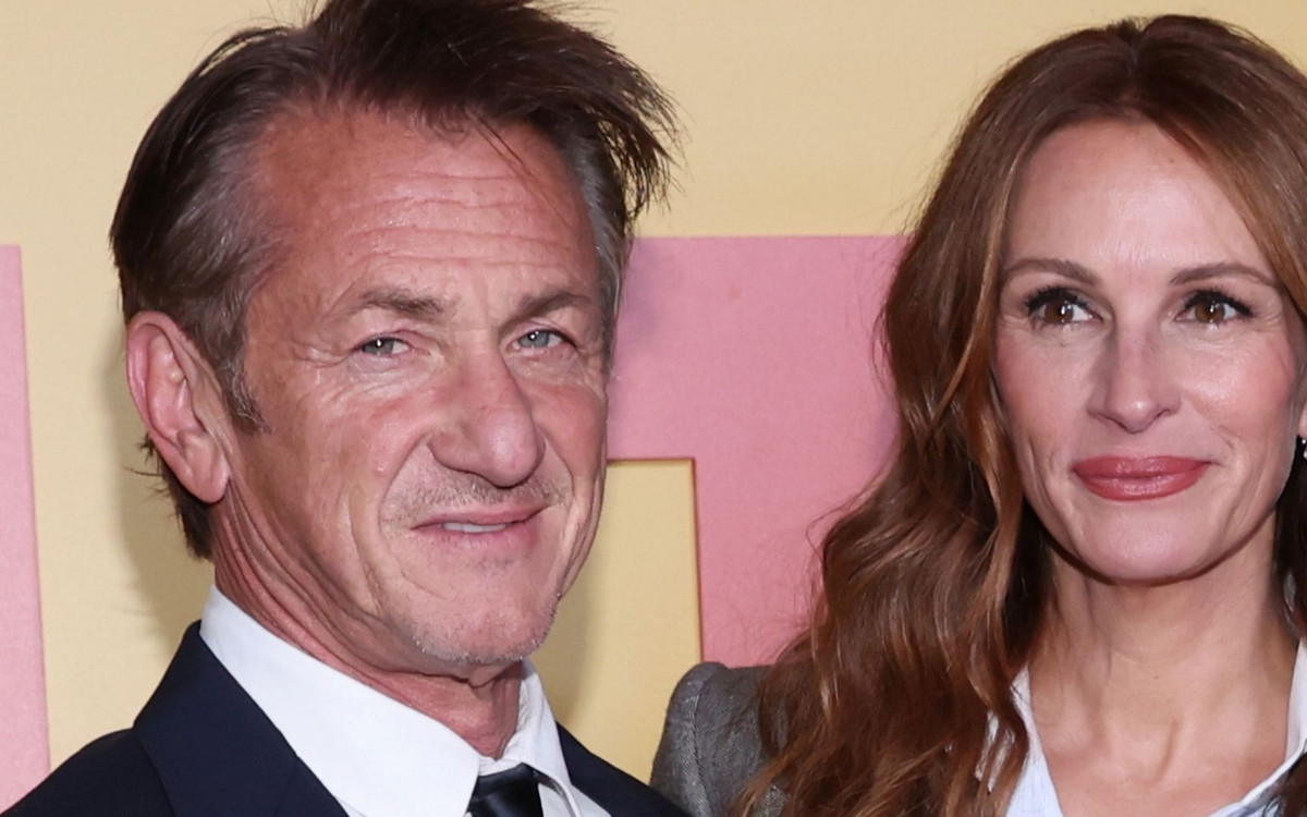 Dawno niewidziana Julia Roberts pozuje z Seanem Pennem na ściance