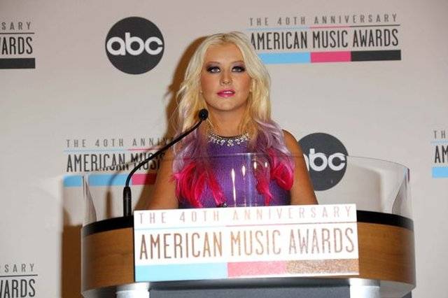 Christina Aguilera na 40th Anniversary American Music Awards Nominations Announcement
