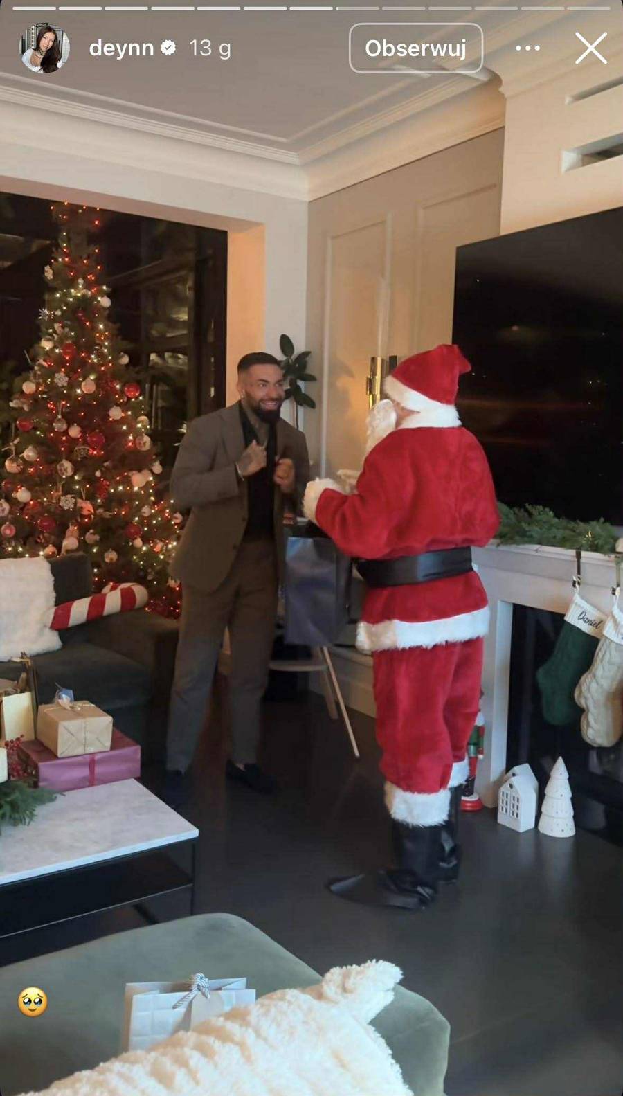 Święta u Deynn i Majewskiego, fot. Instagram