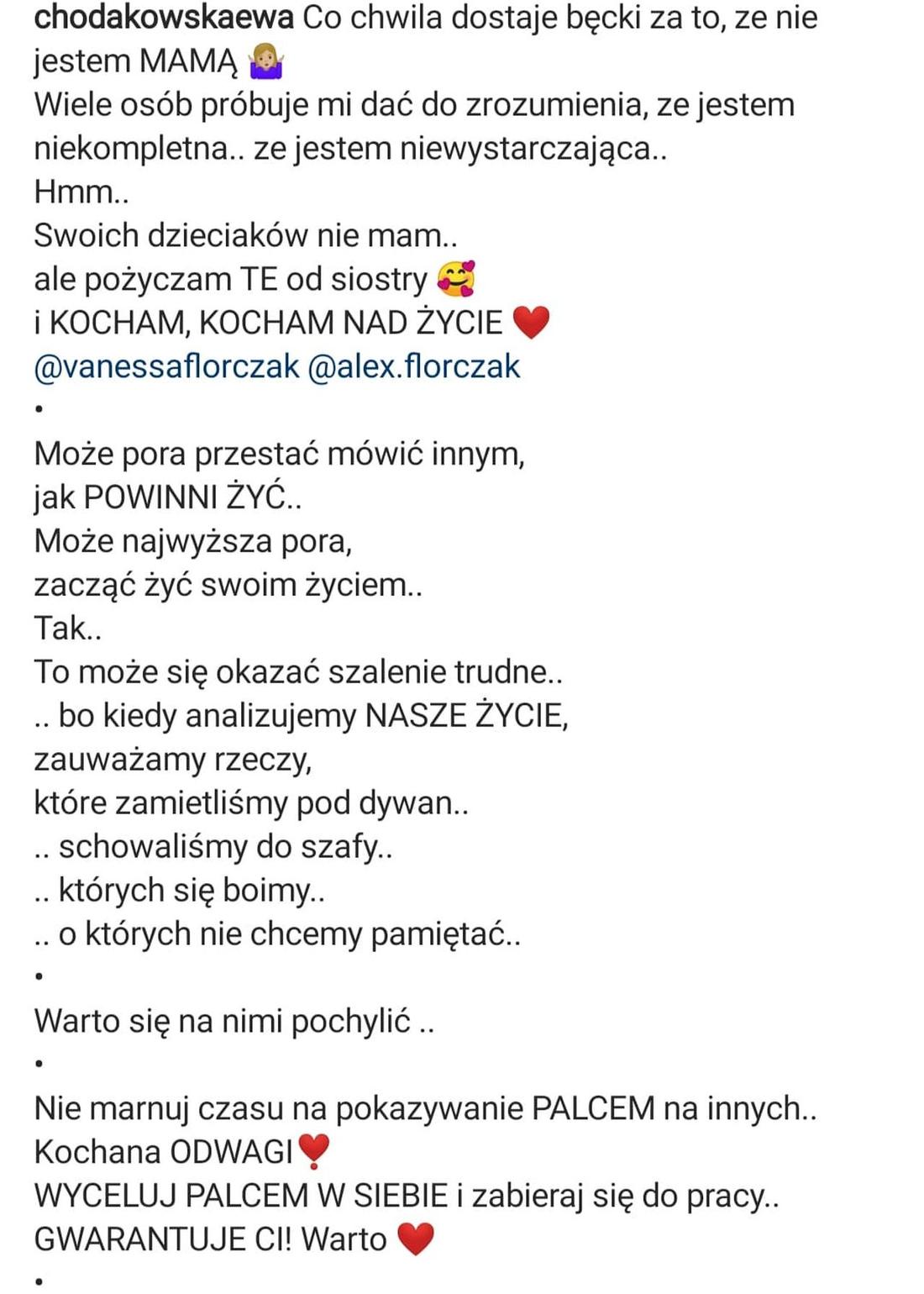 Ewa Chodakowska o powiększeniu rodziny