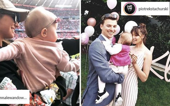 Klara Lewandowska już świętuje pierwsze urodziny (Instagram)