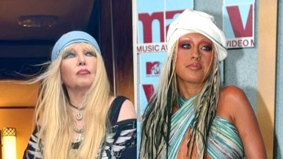 Maryla Rodowicz, Christina Aguilera, fot. Instagram/Forum