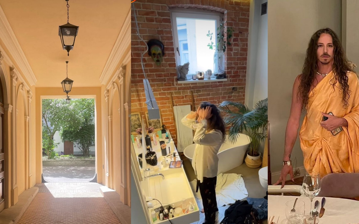 Tak wygląda dom Michała Szpaka. Ekscentryczne wnętrza w uroczej kamienicy