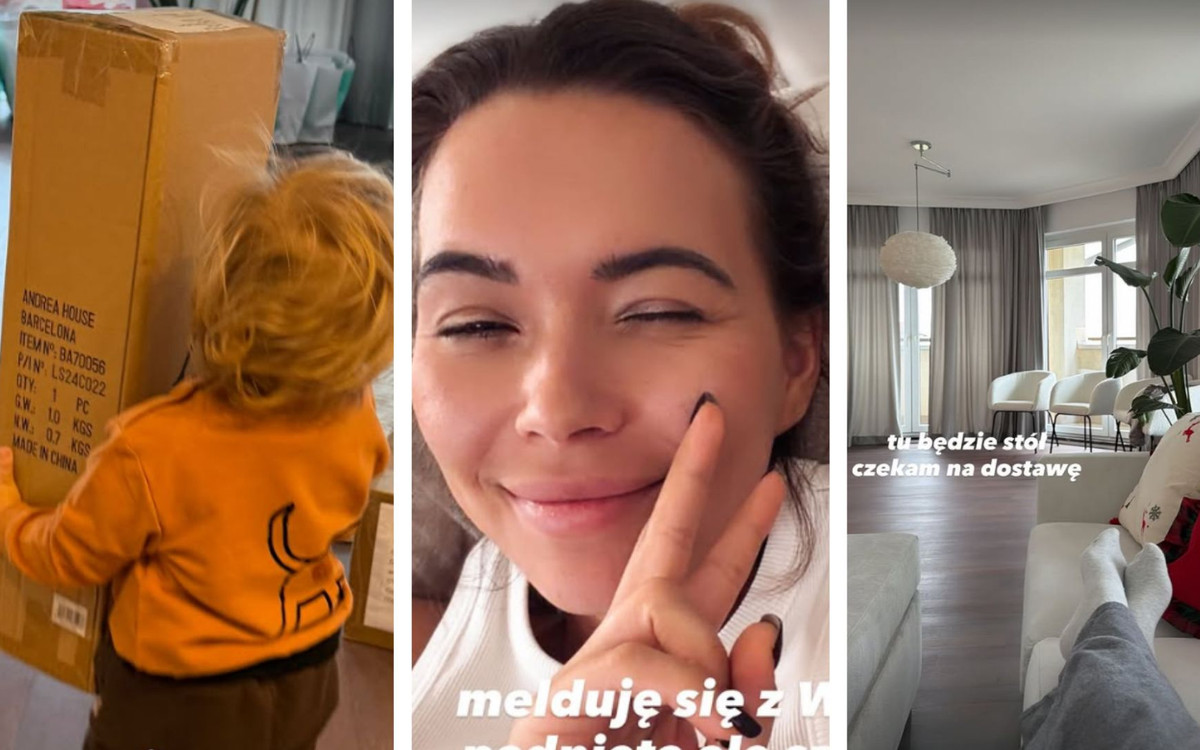 Sandra Kubicka urządza się w nowym mieszkaniu. Jak tam luksusowo