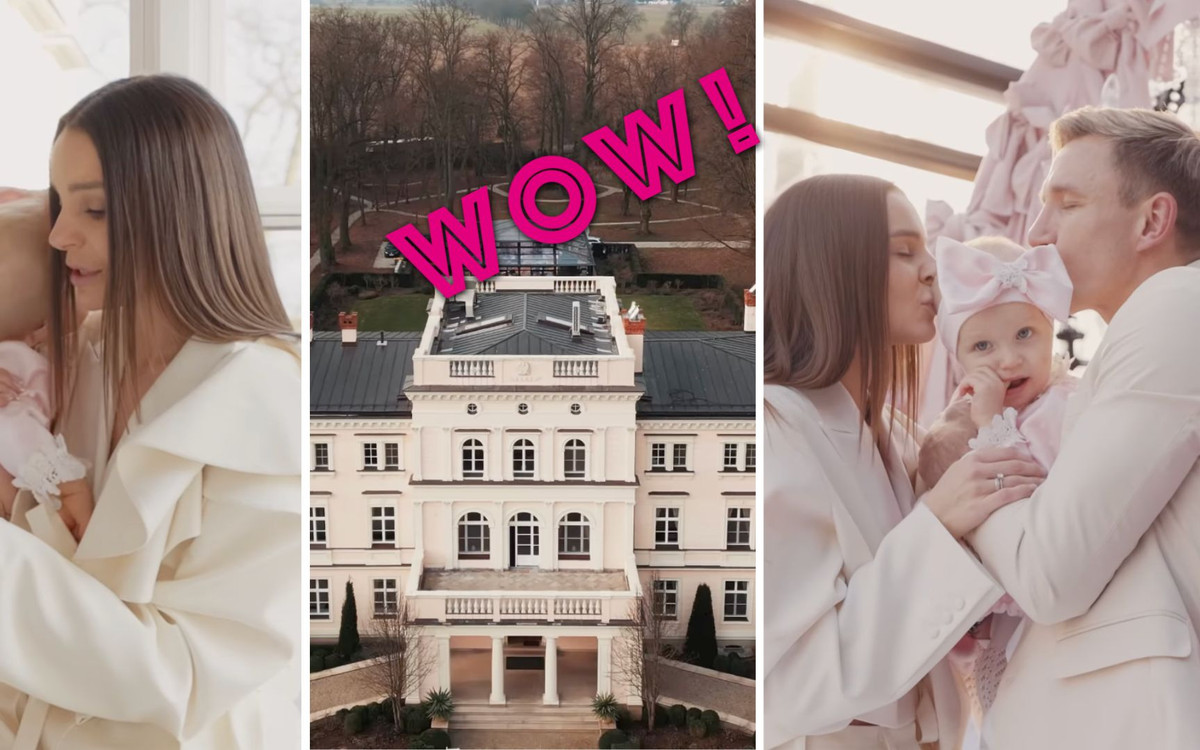 Huczne 1. urodziny córeczki Rzeźniczaków! Bajkowa impreza w pałacu niczym WESELE (FOTO)