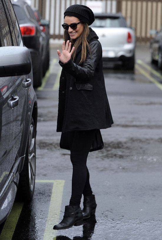 Lea Michele na co dzień i od święta