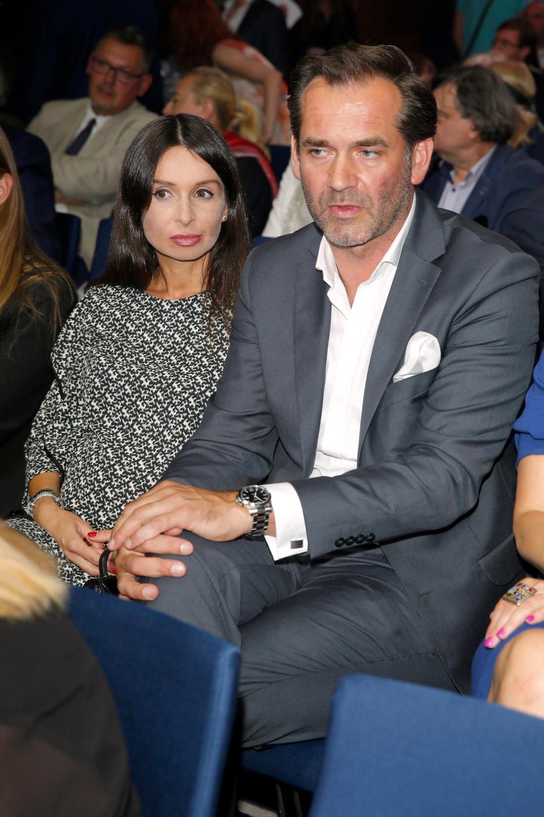 Marta Kaczyńska z mężem, fot. AKPA