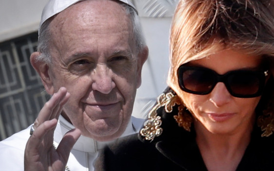 Melania Trump zaskoczyła Papieża Franciszka swoją prośbą!