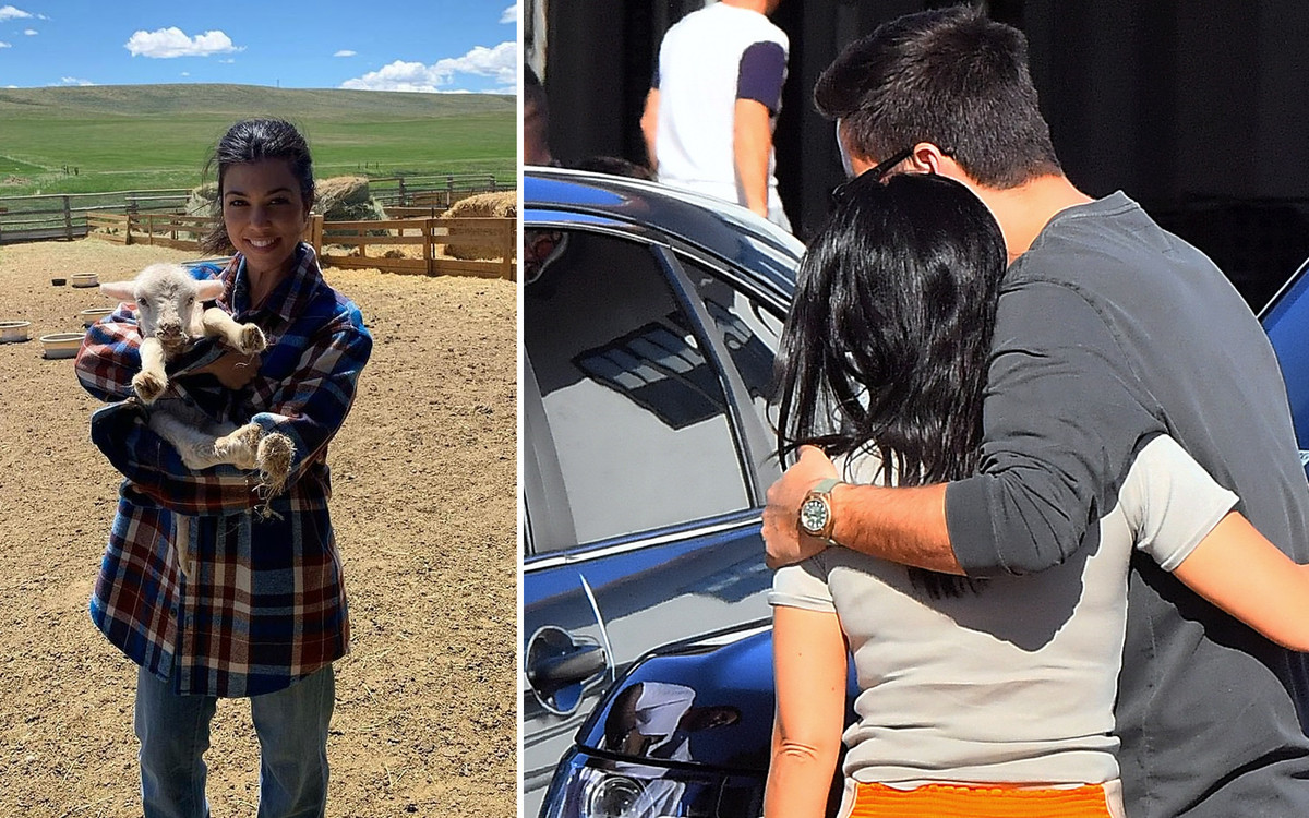 FLANELOWA koszula Kourtney Kardashian ma być dowodem na to, że celebrytka znów jest BLISKO ze Scottem Disickiem