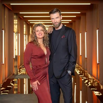 Zofia Zborowska-Wrona, Andrzej Wrona, Love is Blind, fot. Instagram