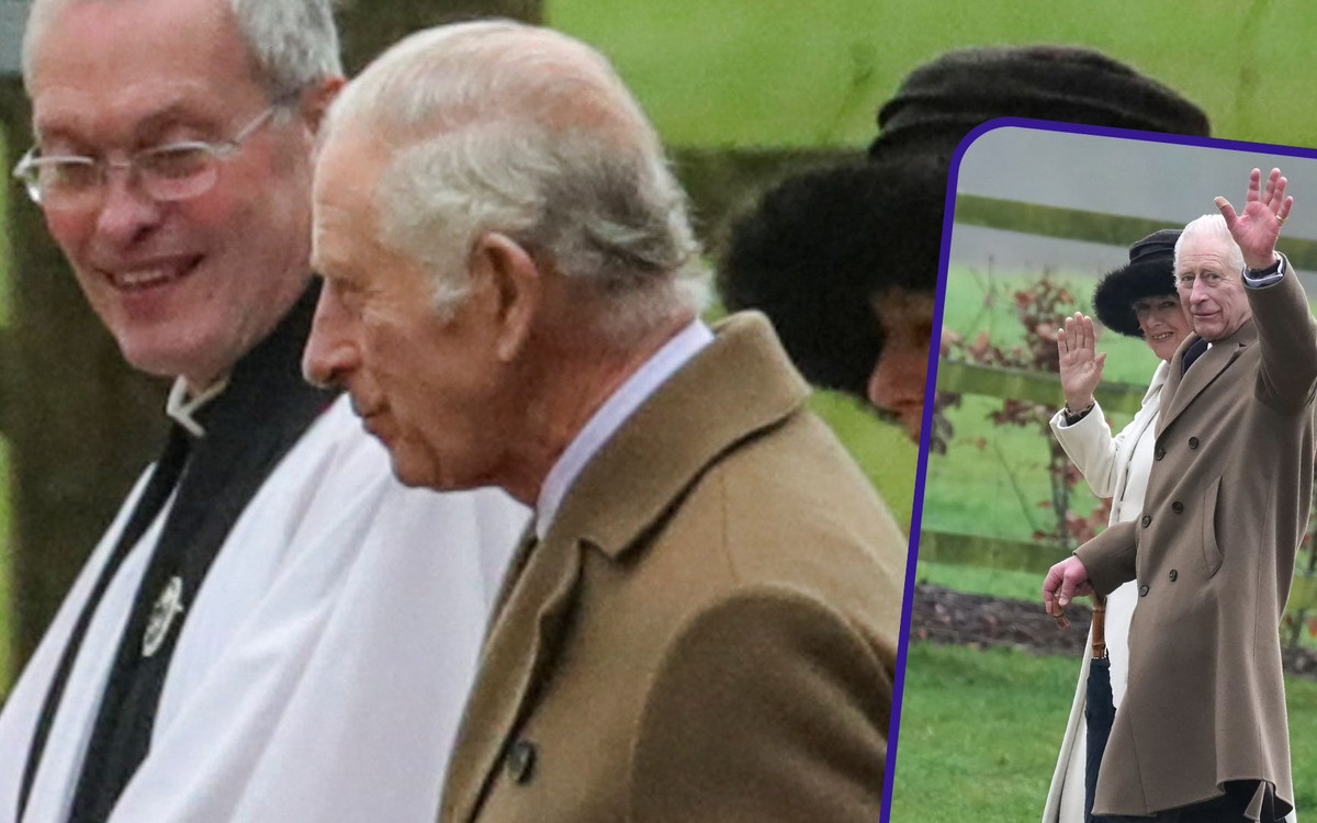 Karol III widziany po raz pierwszy od czasu poinformowania o nowotworze