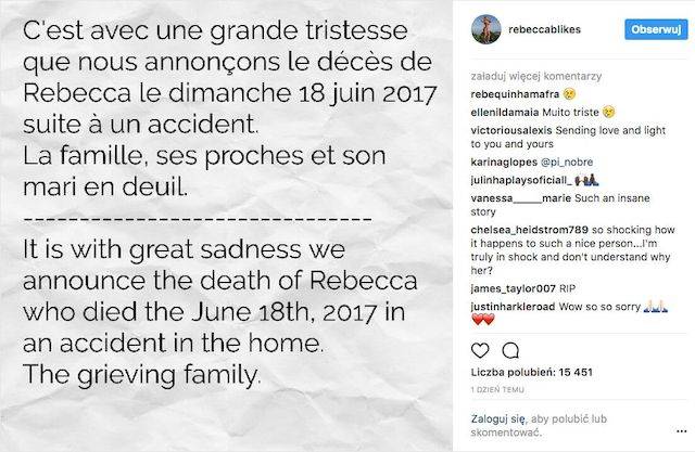 Francuska gwiazda Instagrama zginęła w STRASZNY sposób!