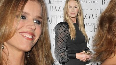 Parada modelek na imprezie Harper’s Bazaar (FOTO)