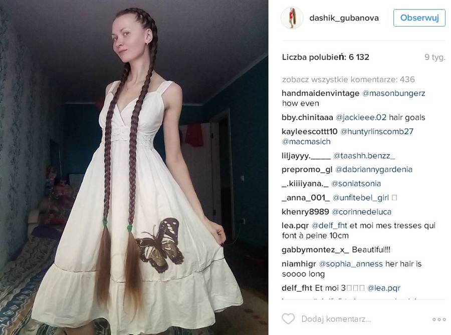 WOW! Ta kobieta nie ścinała włosów od 13 lat!