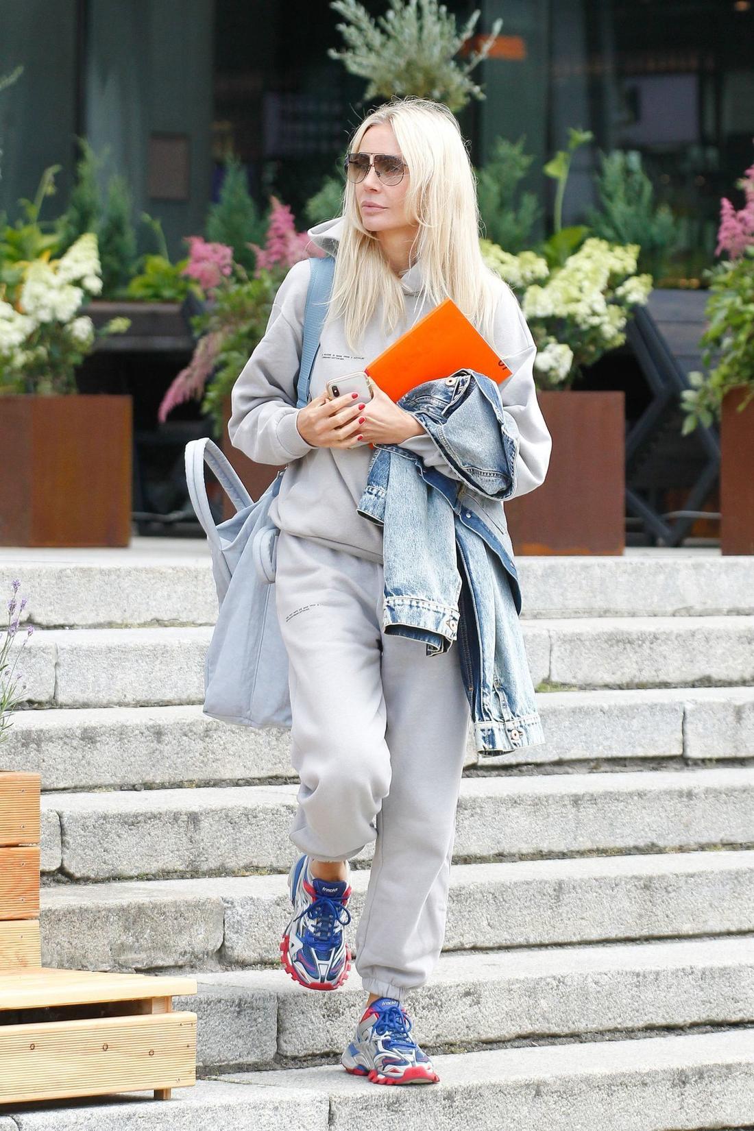 Agnieszka Woźniak-Starak w dresie