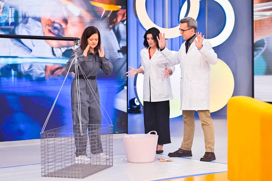 Marta Talma, Maciej Kurzajewski, Katarzyna Cichopek, fot. AKPA.