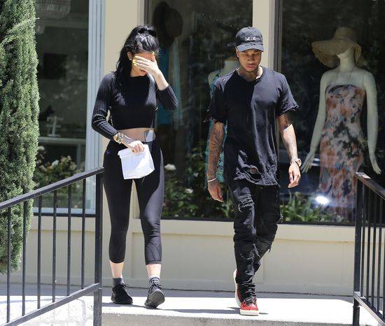 Kylie Jenner i jej chłopak, Tyga