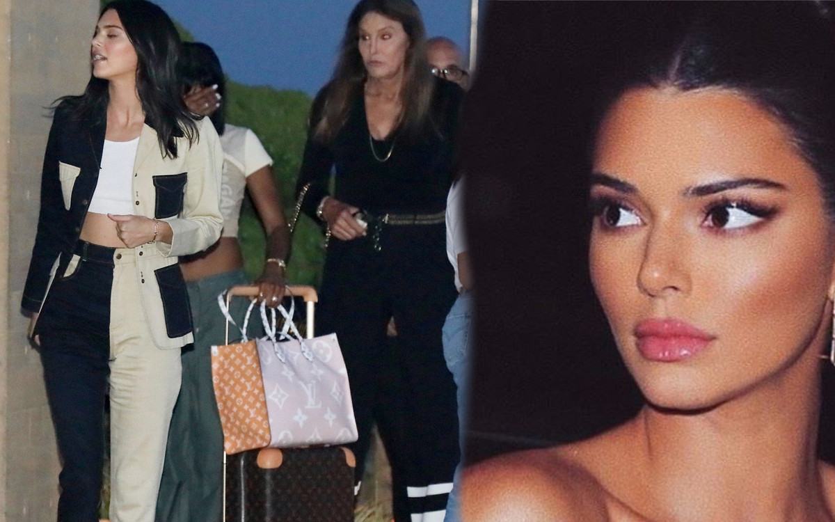 Kendall Jenner na kolacji z ojcem. Jej dziwaczna stylizacja to najnowszy HIT mody? (ZDJĘCIA)