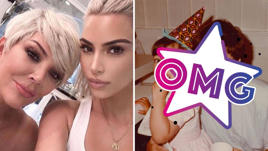 Kris Jenner pokazała archiwalne zdjęcia z Kim Kardashian. Bardziej naturalnej jej nie zobaczycie!