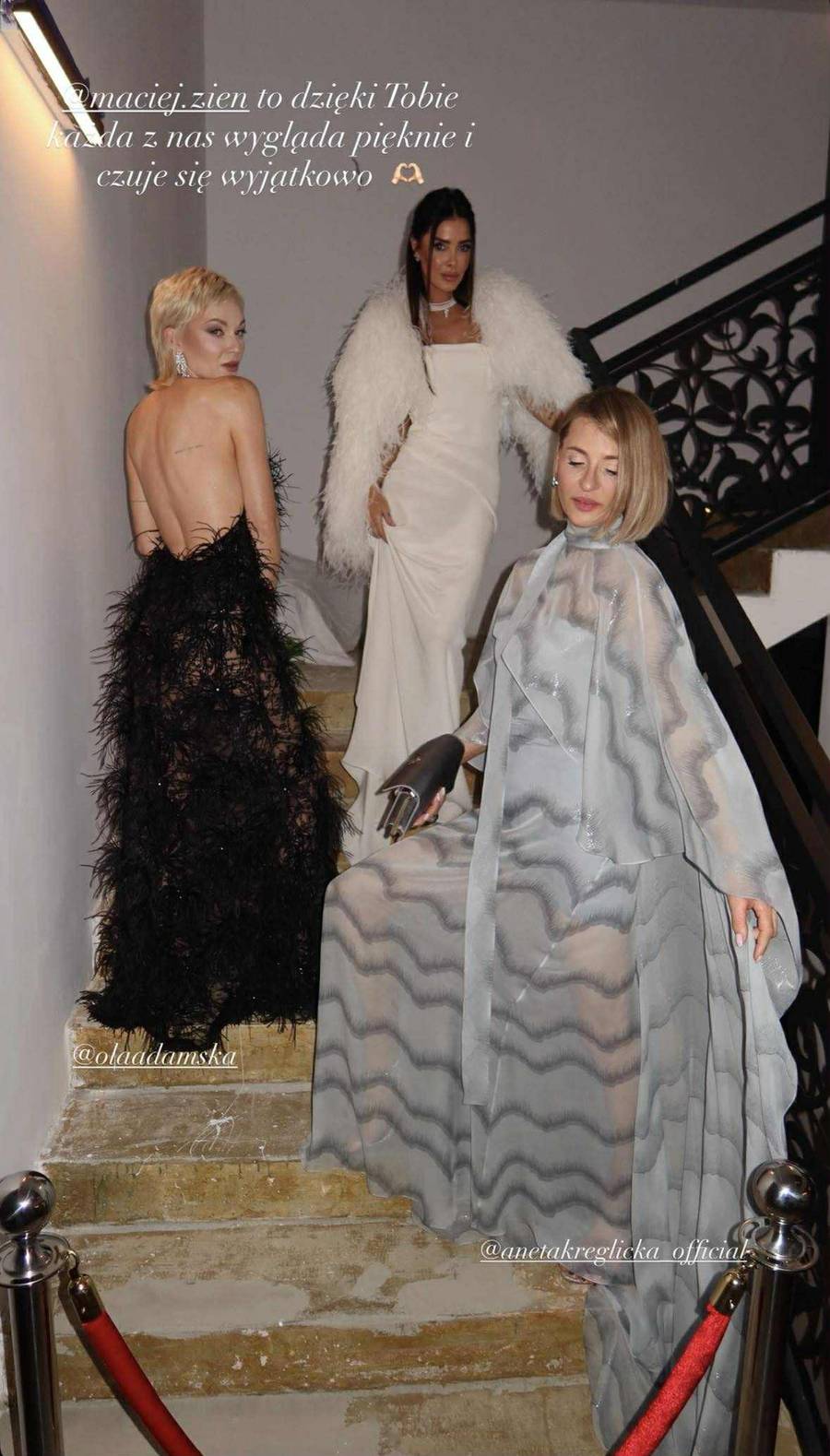 Gwiazdy na balu charytatywnym, fot. Instagram