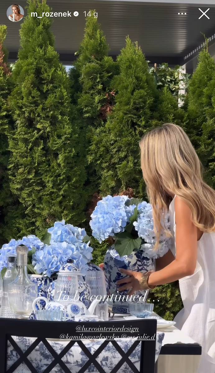 Małgorzata Rozenek wprowadza się do wymarzonej willi! Marmur, taras z kuchnią i luksusowy domek dla Henia… (FOTO)