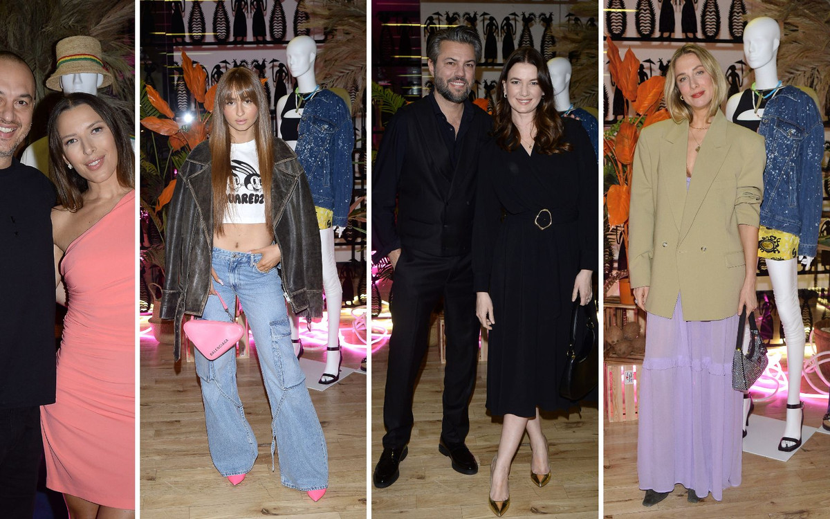 Premiera Dsquared2. Dawno niewidziani państwo Chodakowscy oraz Janiakowie, Angelika Mucha…