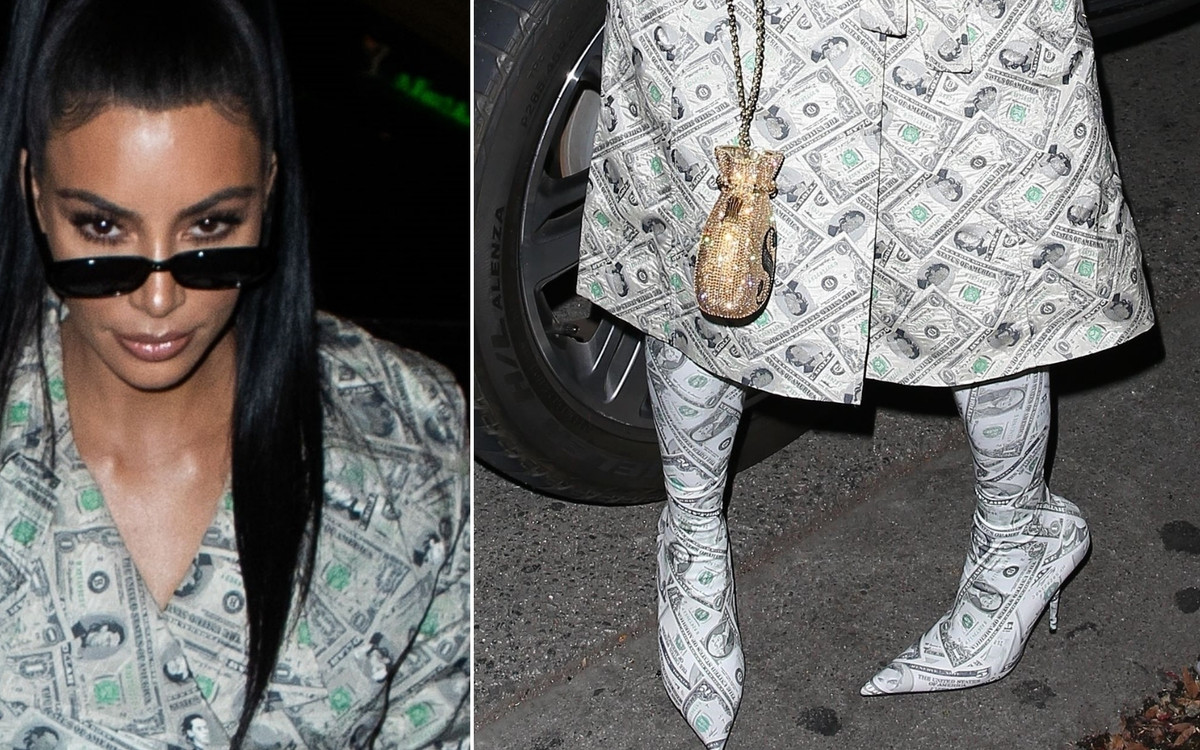 Mamy się ŚMIAĆ, czy PŁAKAĆ z nowej stylizacji Kim Kardashian? (ZDJĘCIA)