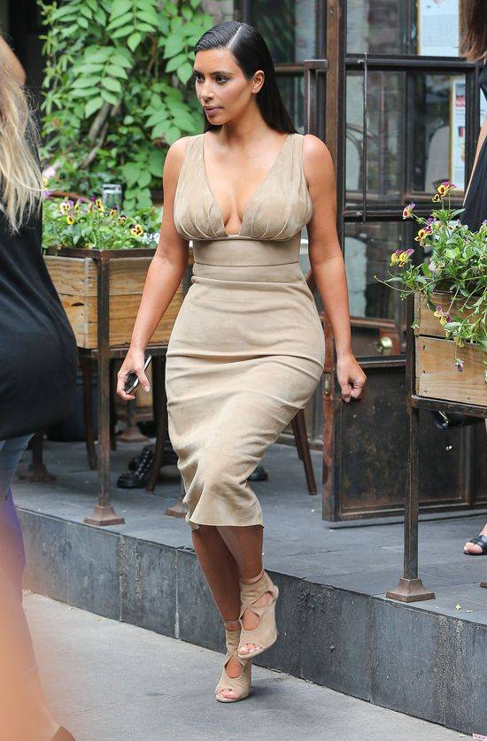 Kim Kardashian waży mniej niż przed ciążą