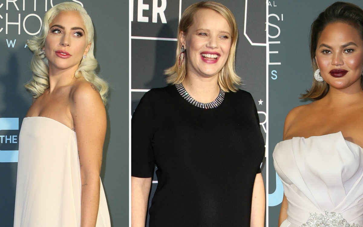 Szykowna Lady Gaga i Joanna Kulig w czerni na Critics Choice Awards (ZDJĘCIA)