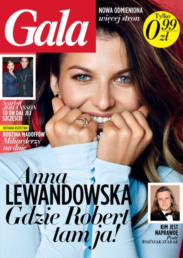 Anna Lewandowska na okładkach