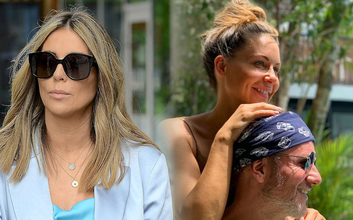 Małgorzata Rozenek i Radosław Majdan ćwiczą na wakacjach. Internauci śmieją się ze stroju celebrytki