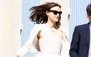 Keira Knightley założyła kilka razy suknię ślubną (FOTO)