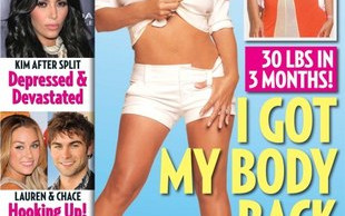 Mariah Carey pokazuje brzuch na okładce (FOTO)