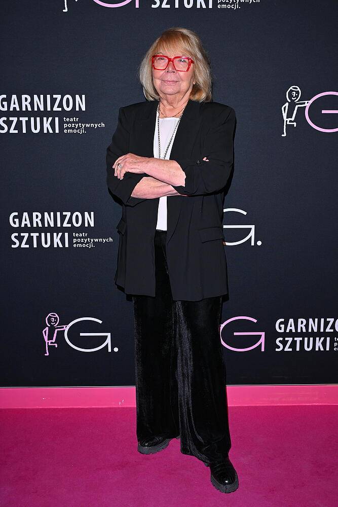 Nina Terentiew na premierze "Facet z papieru", fot. KAPiF