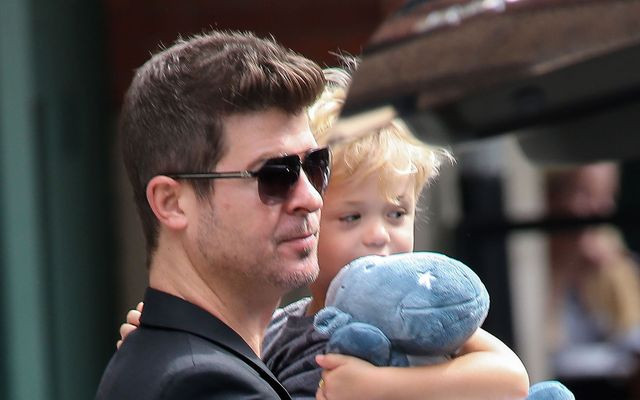 Robin Thicke z synem Julianem