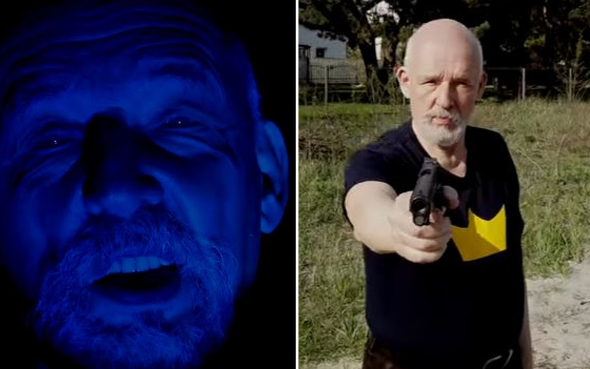 Janusz Korwin-Mikke rapuje w #hot16challenge2. Poseł lewicy zgłosił zawiadomienie do Komisji Etyki