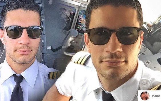 Ten przystojny pilot podbija Instagram (ZDJĘCIA)