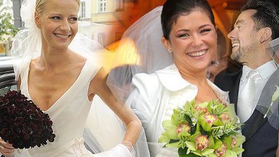 Ślubne suknie gwiazd i celebrytek (FOTO)