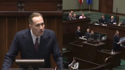Rozpętał skandal w Sejmie. Konrad Berkowicz pokazał to na mównicy!