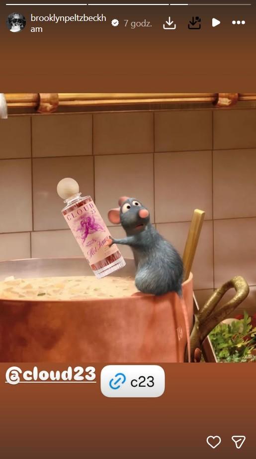 Brooklyn Beckham w dniu urodzin promuje własną markę sosów, fot. Instagram